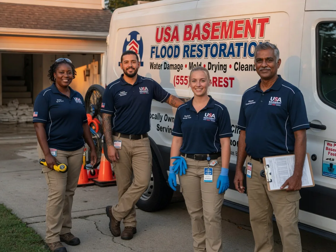 Basement Flood Cleanup company in Burr Oak, MI