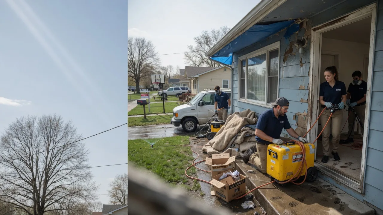 Basement Flood Cleanup in Burr Oak, MI near me